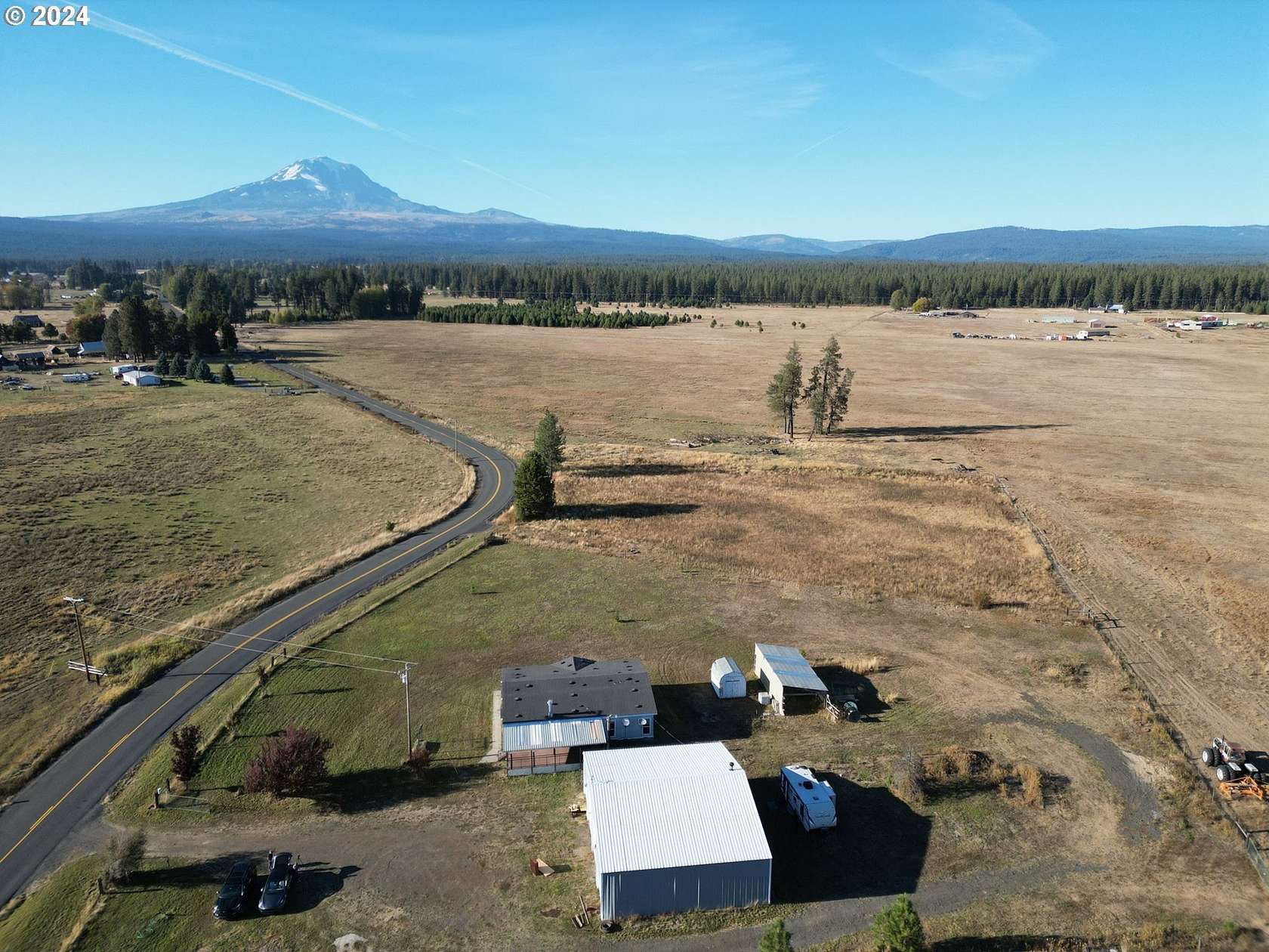 82.37 Acres of Land with Home for Sale in Glenwood, Washington