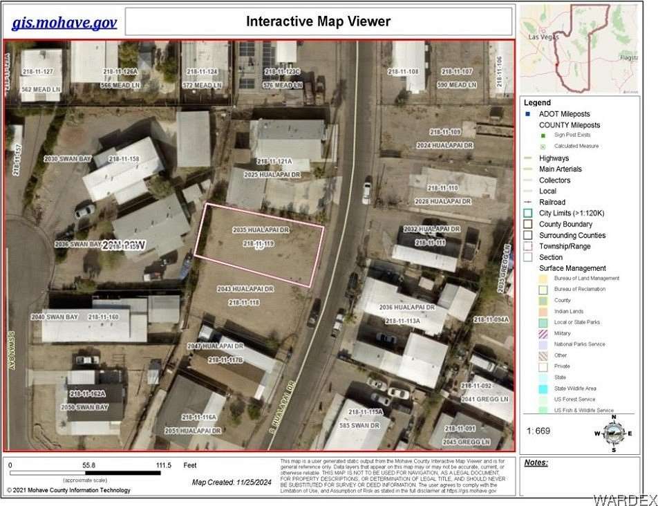 0.088 Acres of Residential Land for Sale in Bullhead City, Arizona