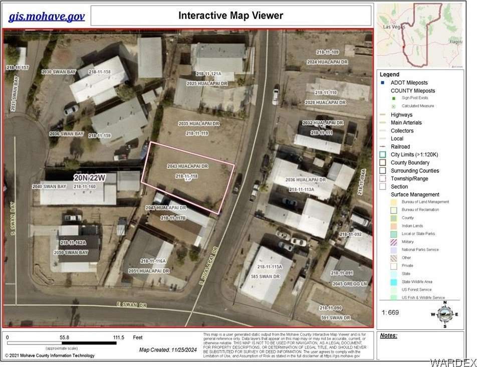 0.088 Acres of Residential Land for Sale in Bullhead City, Arizona