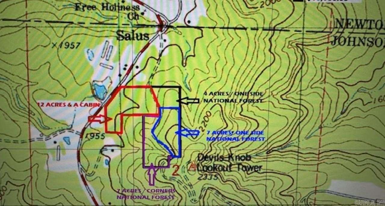 7 Acres of Recreational Land for Sale in Ozone, Arkansas