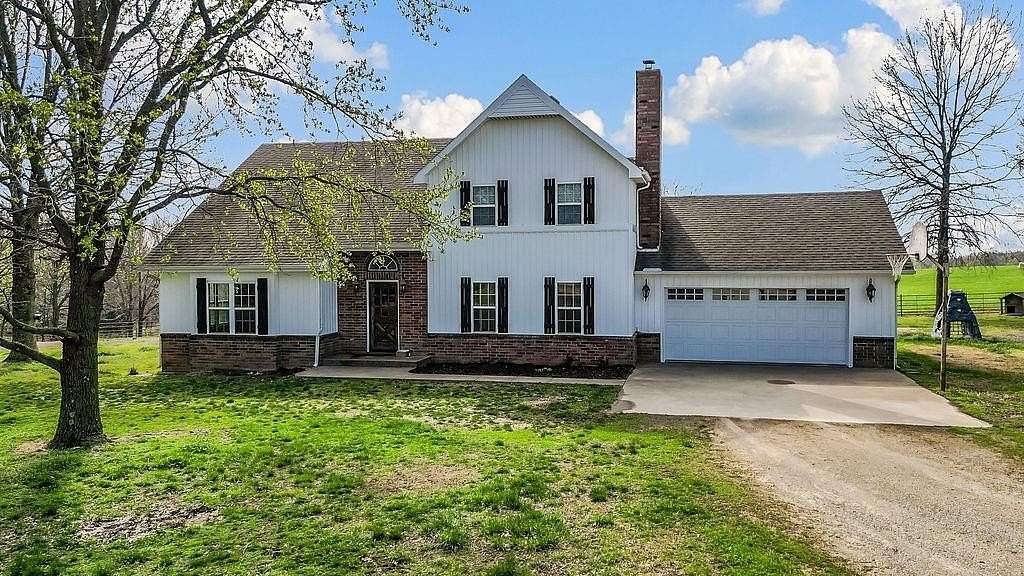 14.1 Acres of Land with Home for Sale in Anderson, Missouri