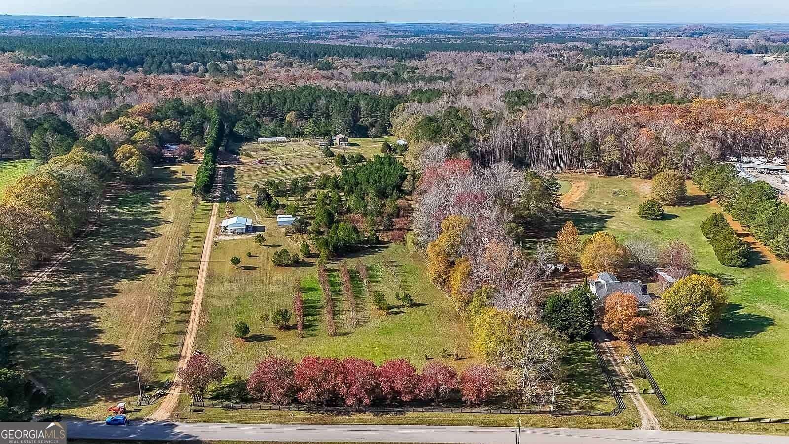 17.47 Acres of Land with Home for Sale in Good Hope, Georgia