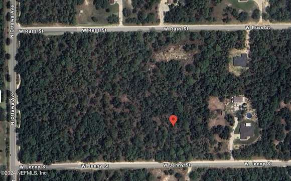 2.46 Acres of Residential Land for Sale in Lecanto, Florida