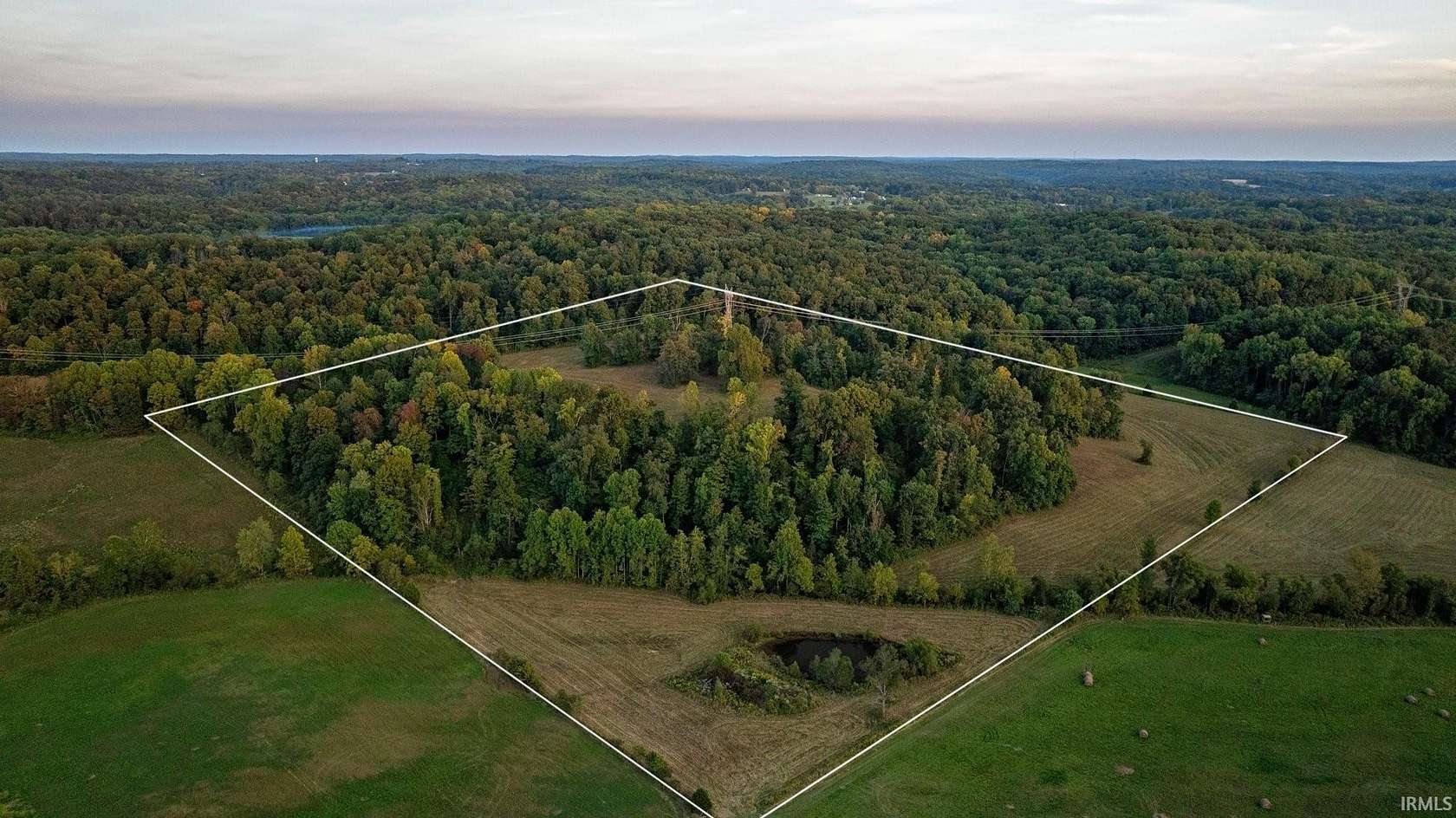 40 Acres of Recreational Land & Farm for Sale in Bloomfield, Indiana