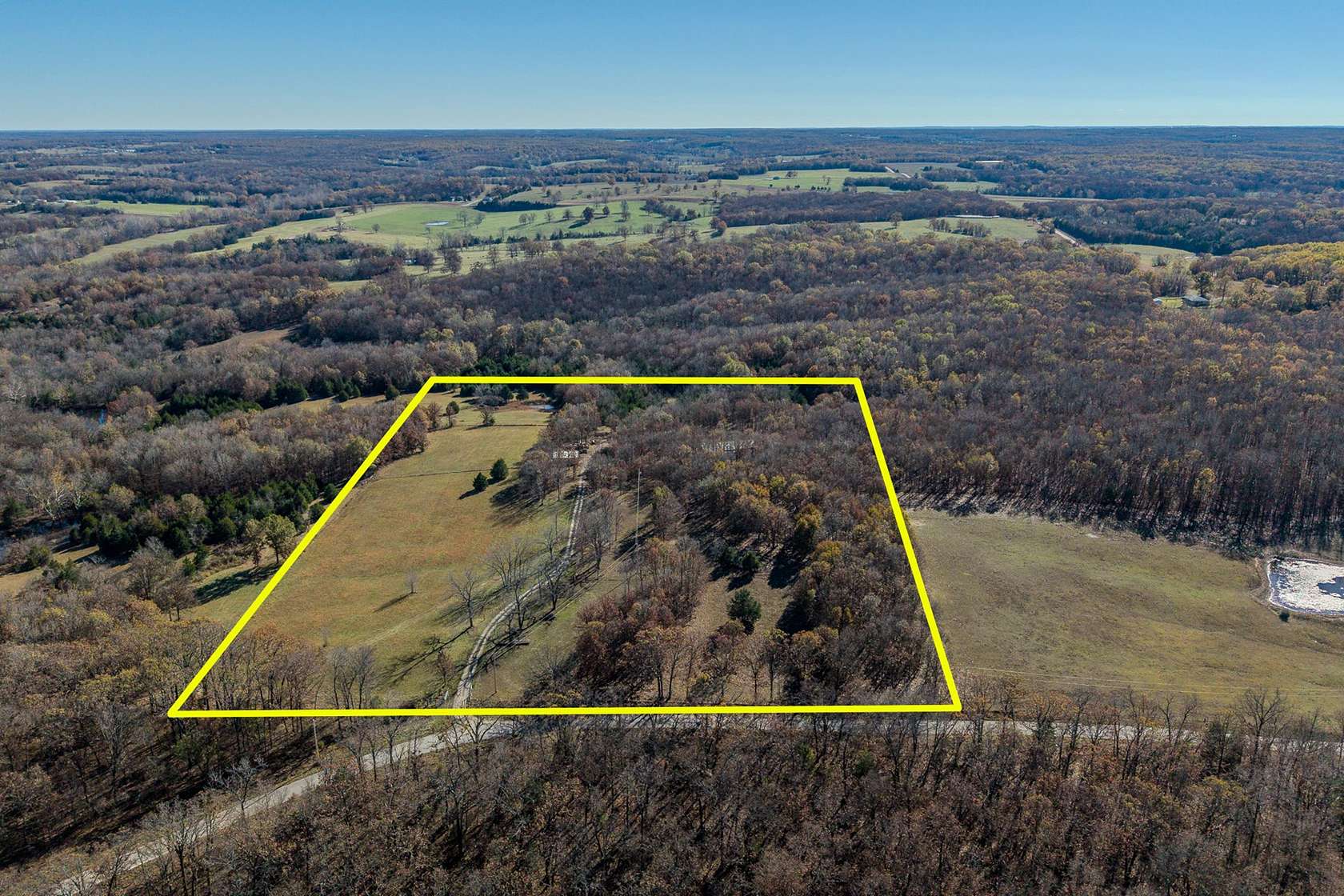 11 Acres of Land with Home for Sale in Urbana, Missouri