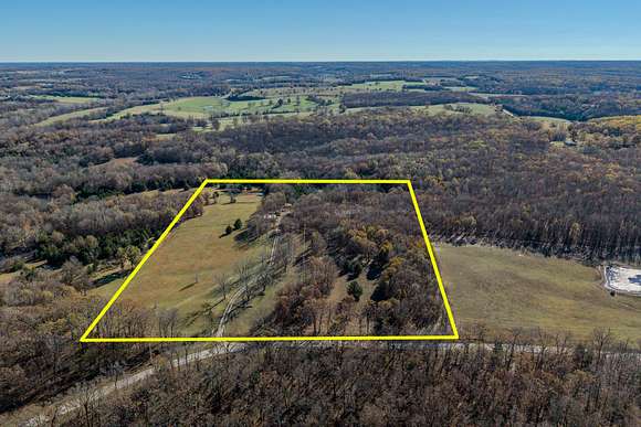 11 Acres of Land with Home for Sale in Urbana, Missouri