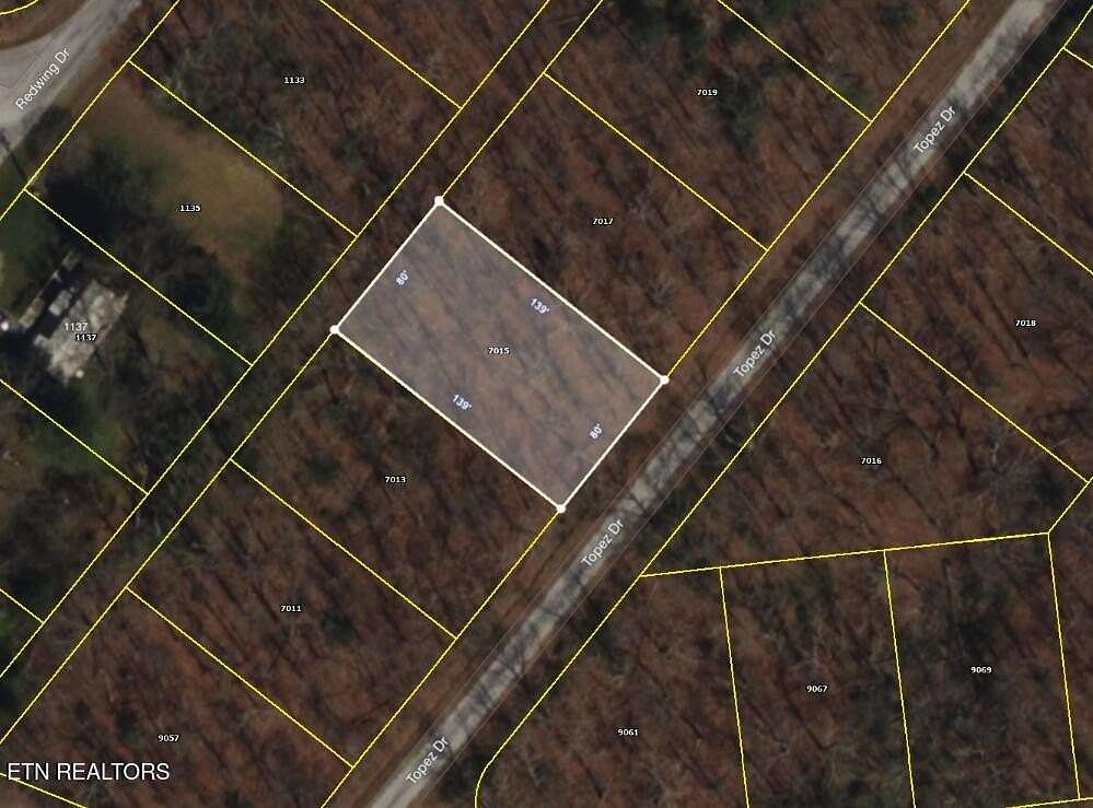 0.26 Acres of Residential Land for Sale in Crossville, Tennessee