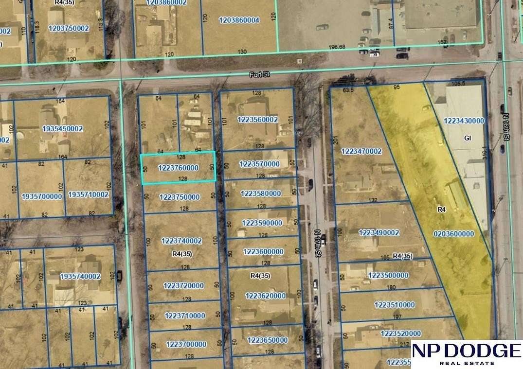 0.144 Acres of Residential Land for Sale in Omaha, Nebraska