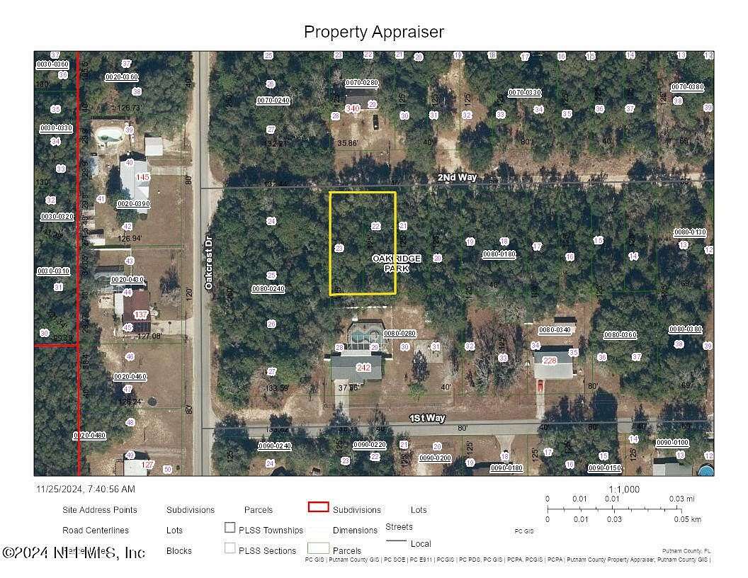 0.22 Acres of Residential Land for Sale in Interlachen, Florida