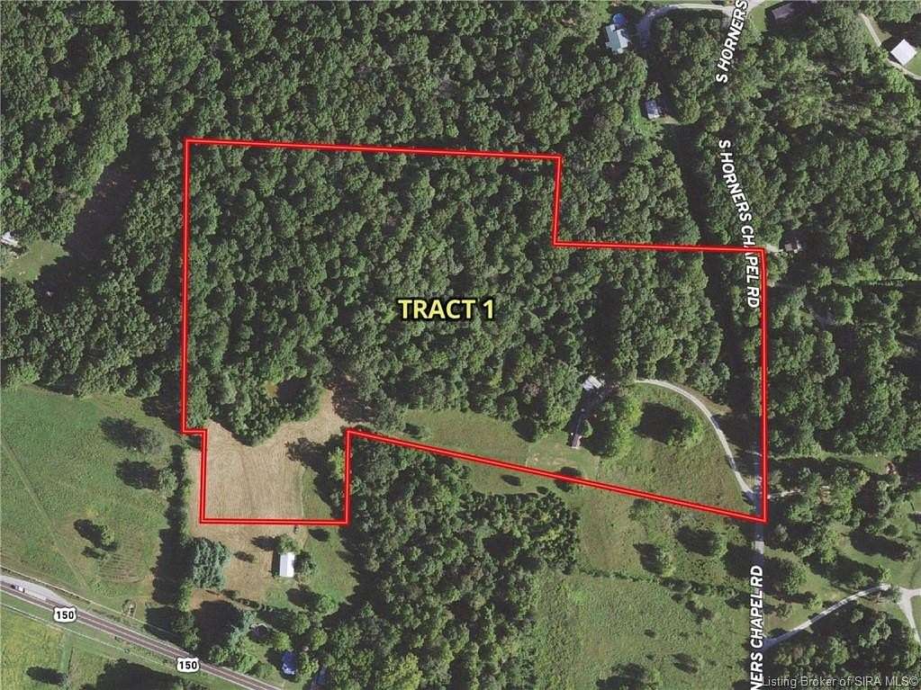 21.1 Acres of Land for Sale in Fredericksburg, Indiana