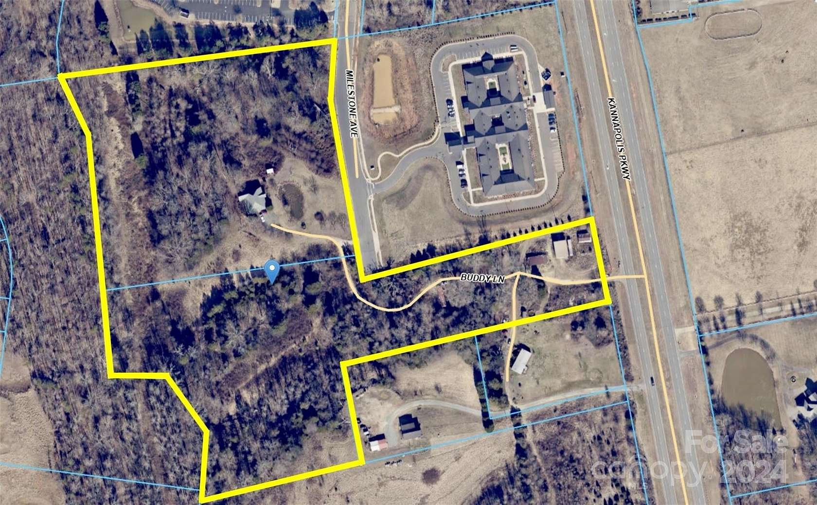 17.29 Acres of Improved Commercial Land for Sale in Kannapolis, North Carolina