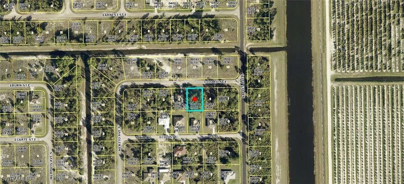 0.244 Acres of Residential Land for Sale in Lehigh Acres, Florida