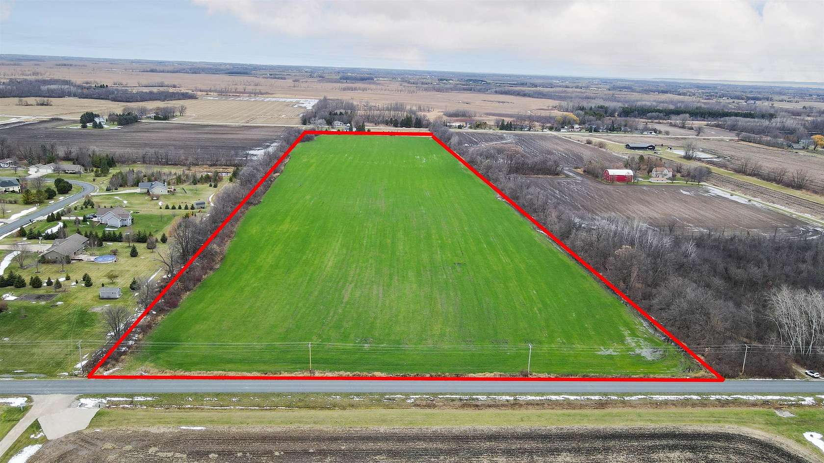 35.11 Acres of Agricultural Land for Sale in Eldorado, Wisconsin