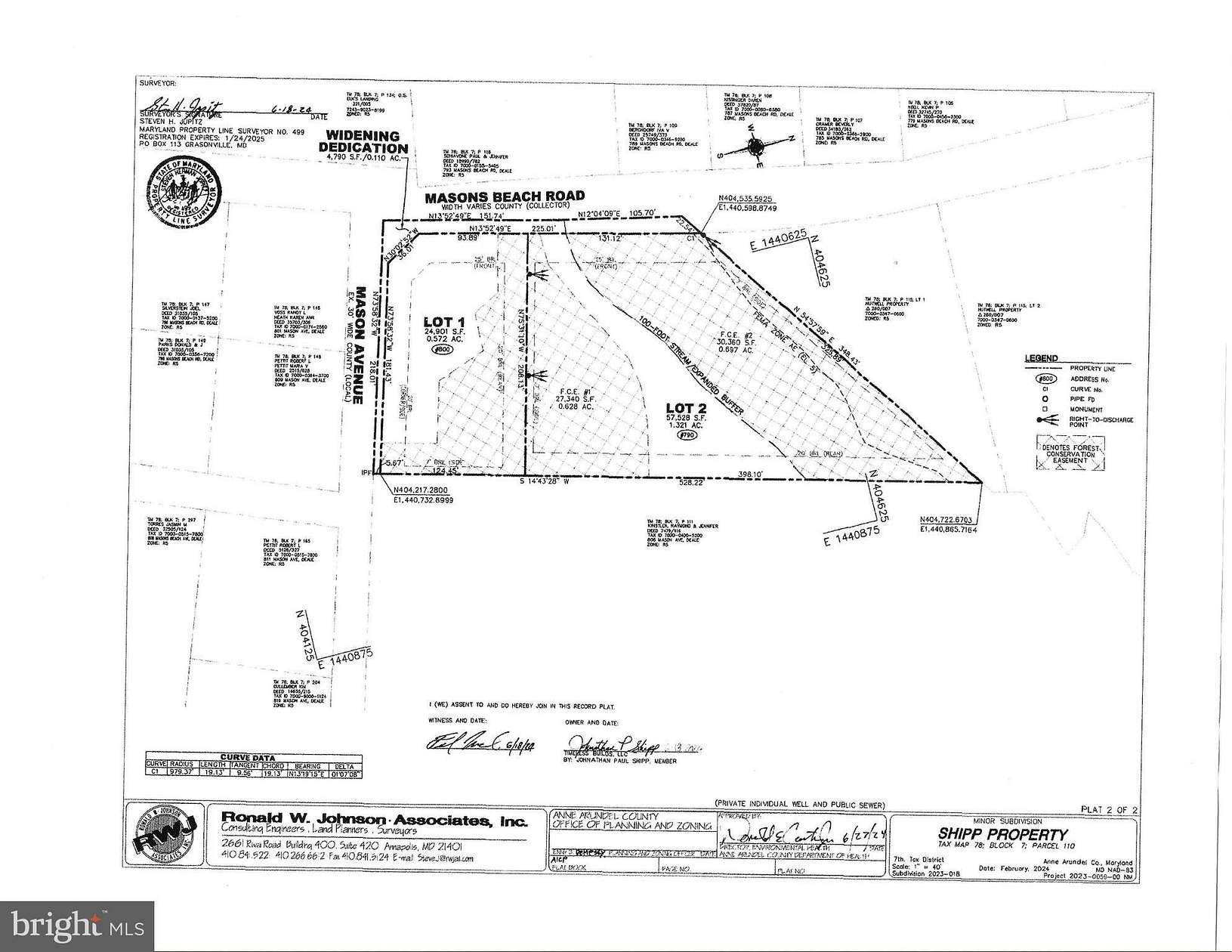 0.57 Acres of Residential Land for Sale in Deale, Maryland