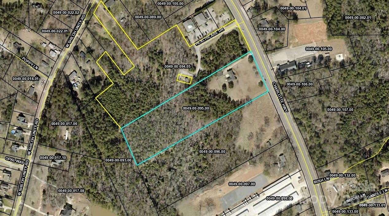 15.55 Acres of Mixed-Use Land for Sale in Lancaster, South Carolina