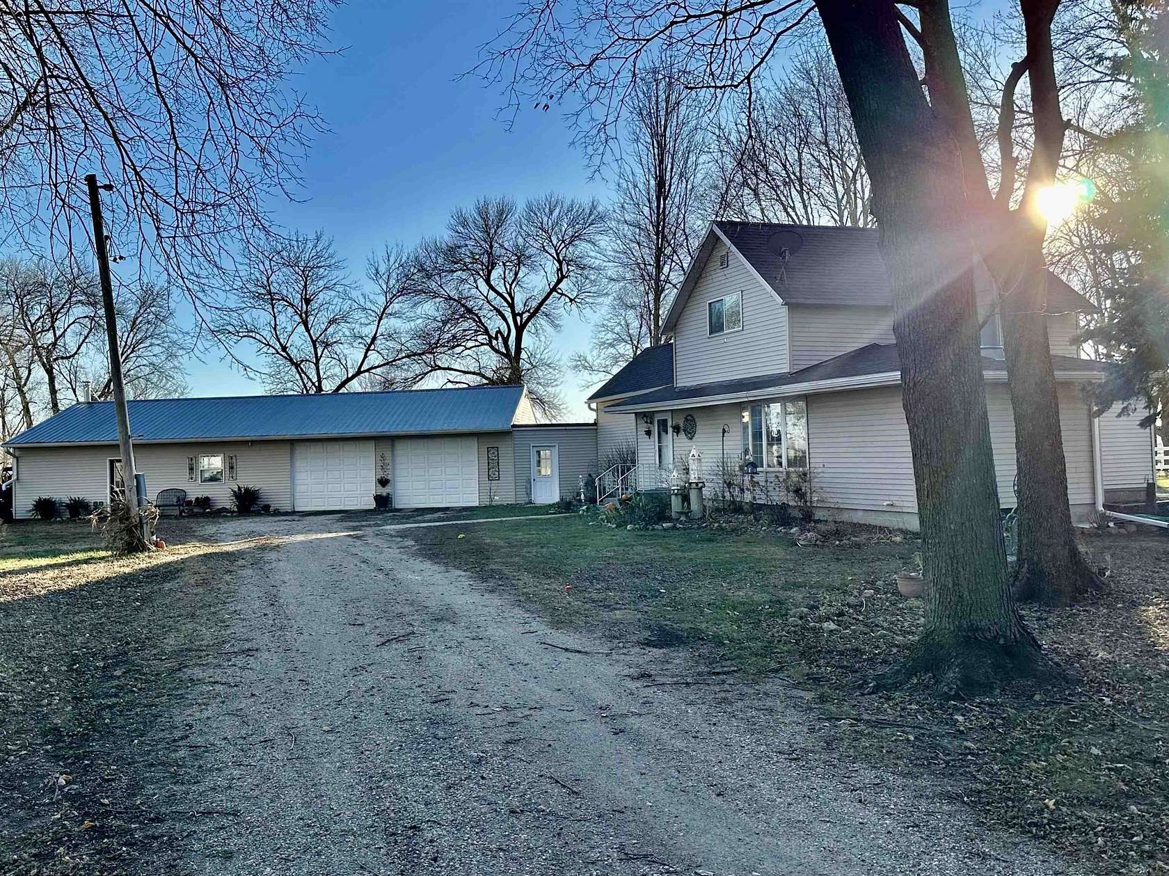 6.96 Acres of Residential Land with Home for Sale in Spencer, Iowa