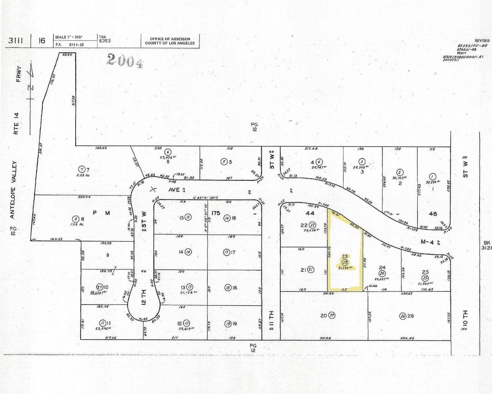 0.722 Acres of Commercial Land for Sale in Palmdale, California