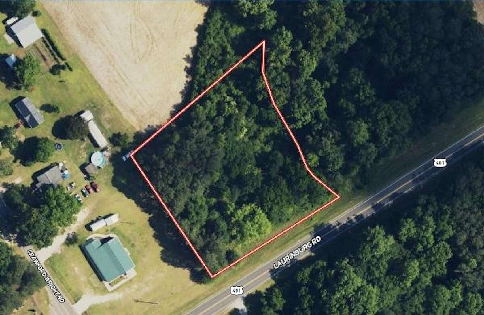 2.51 Acres of Land for Sale in Raeford, North Carolina