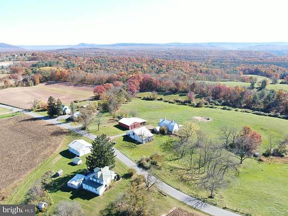 20 Acres of Agricultural Land with Home for Sale in Hustontown, Pennsylvania