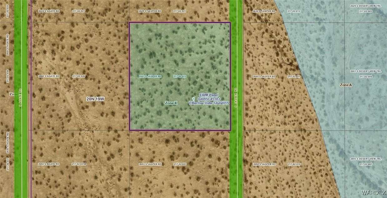 2.35 Acres of Residential Land for Sale in Golden Valley, Arizona