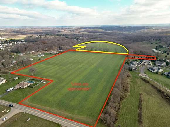 33.15 Acres of Land for Sale in Mount Vernon, Ohio