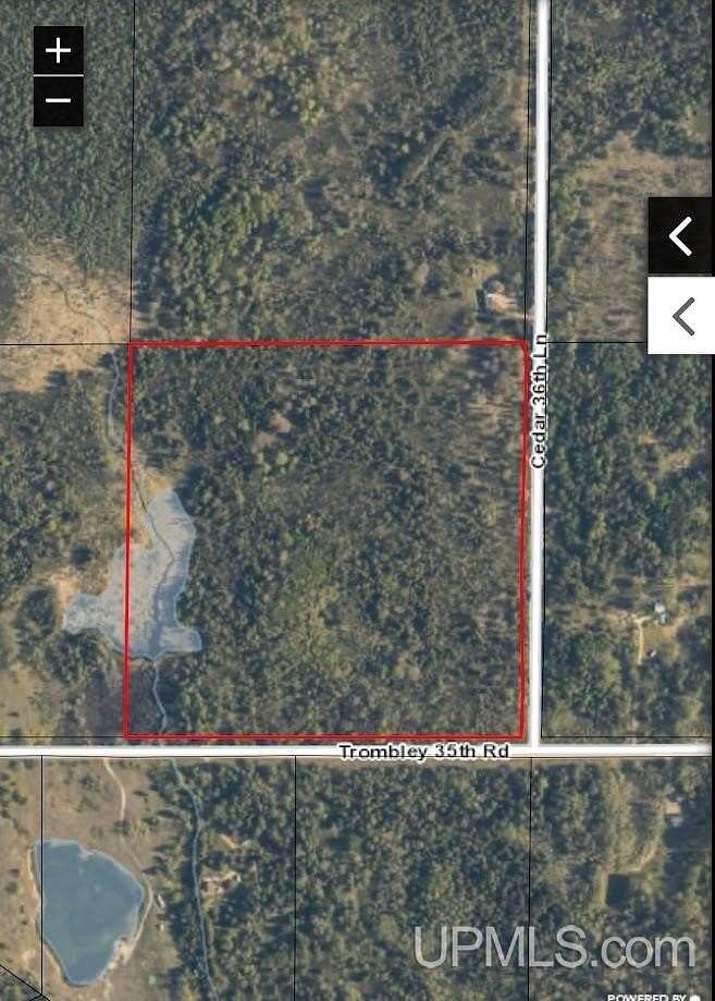 40 Acres of Recreational Land for Sale in Rock, Michigan