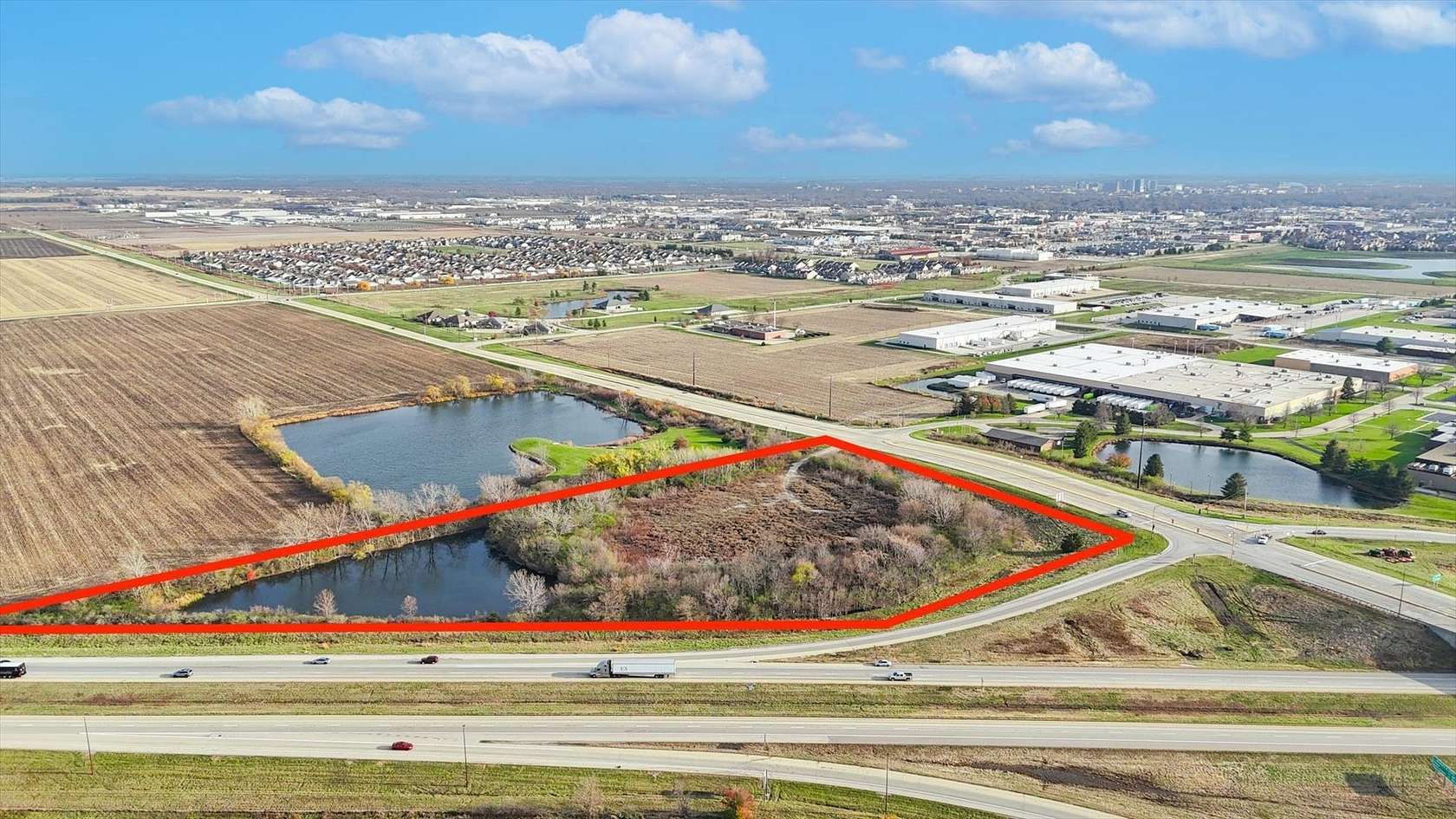 8.01 Acres of Commercial Land for Sale in Champaign, Illinois