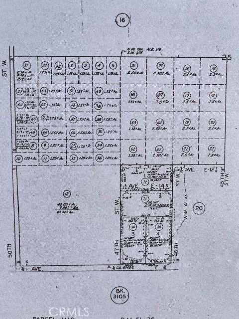 2.504 Acres of Commercial Land for Sale in Lancaster, California