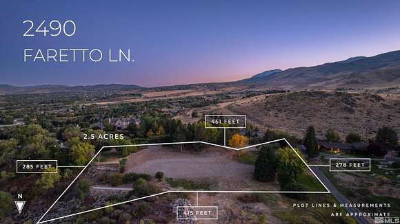 2.5 Acres of Land for Sale in Reno, Nevada