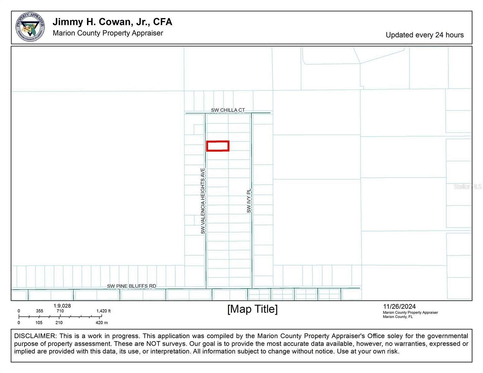 0.99 Acres of Residential Land for Sale in Dunnellon, Florida