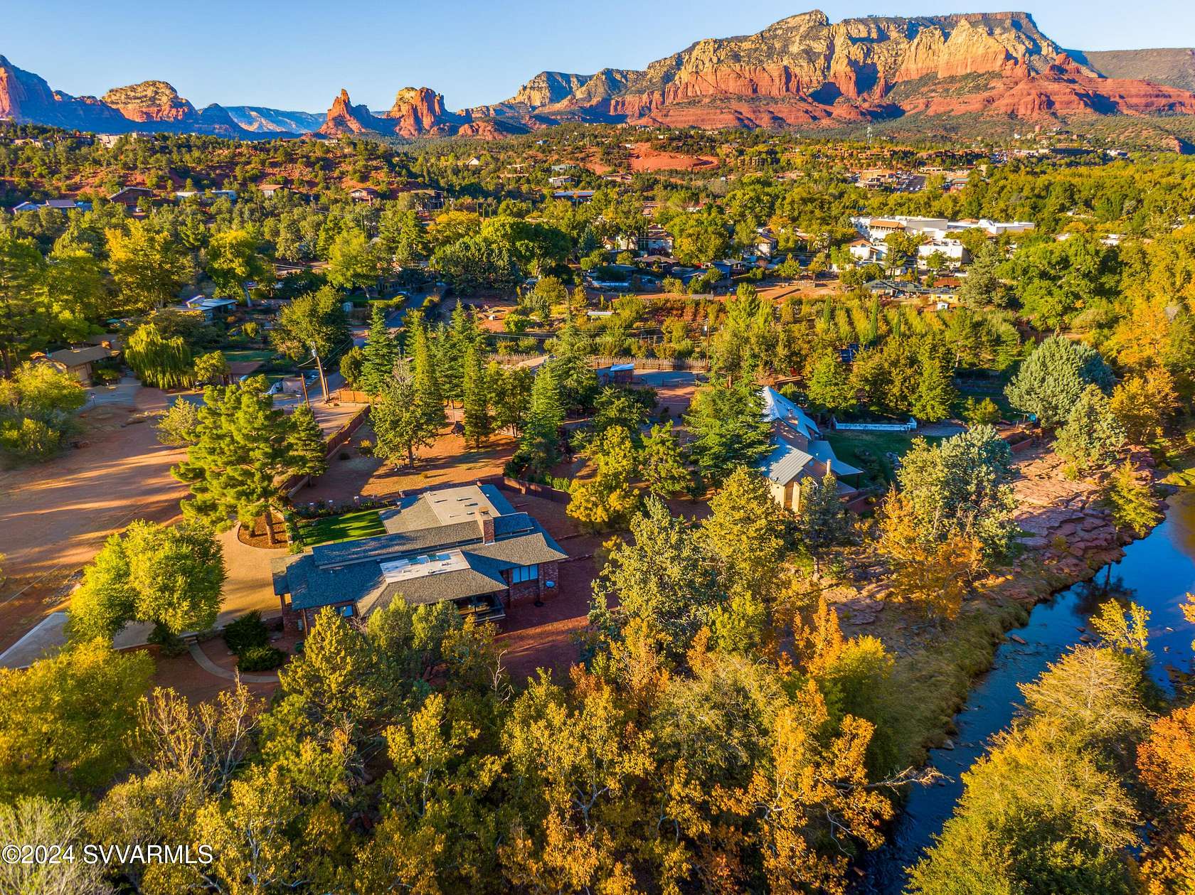 2.57 Acres of Residential Land with Home for Sale in Sedona, Arizona