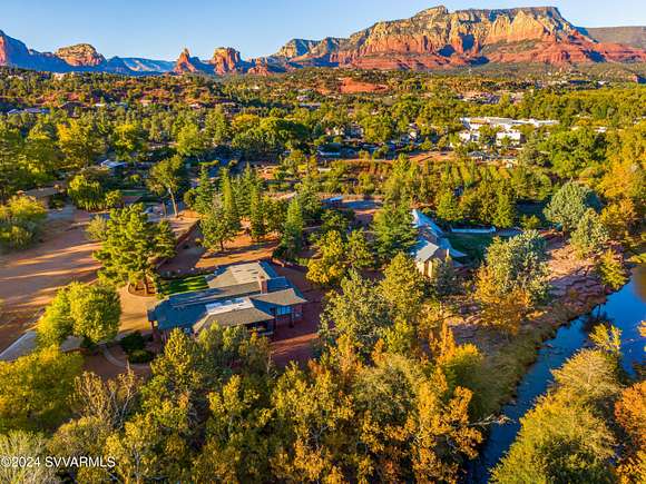 2.57 Acres of Residential Land with Home for Sale in Sedona, Arizona