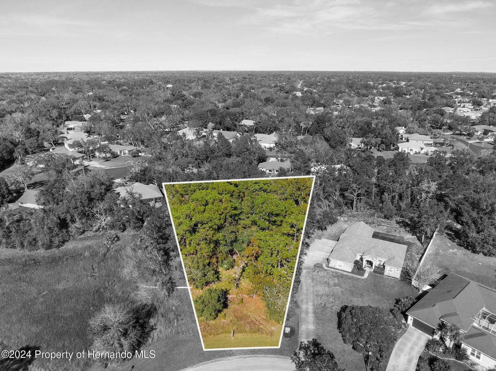 0.6 Acres of Residential Land for Sale in Spring Hill, Florida