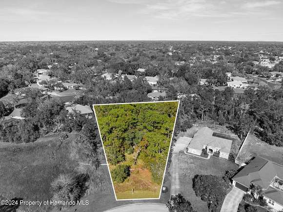 0.6 Acres of Residential Land for Sale in Spring Hill, Florida