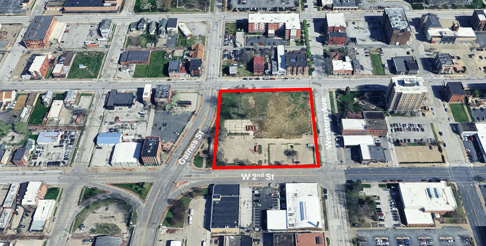 2.35 Acres of Commercial Land for Sale in Davenport, Iowa