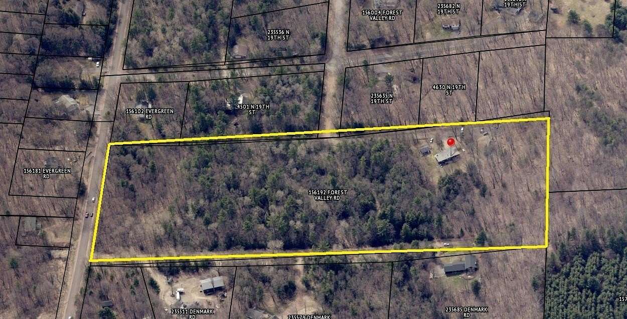 14.88 Acres of Land with Home for Sale in Wausau, Wisconsin