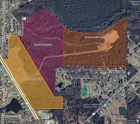 250.8 Acres of Land for Sale in Blanchard, Louisiana