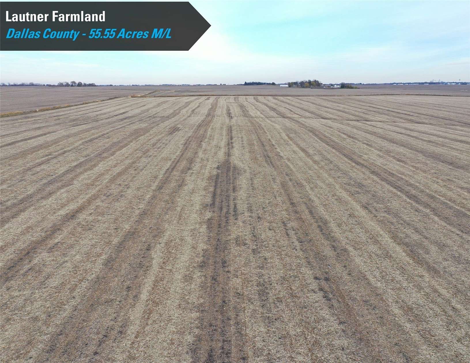 55.55 Acres of Agricultural Land for Sale in Dallas Center, Iowa