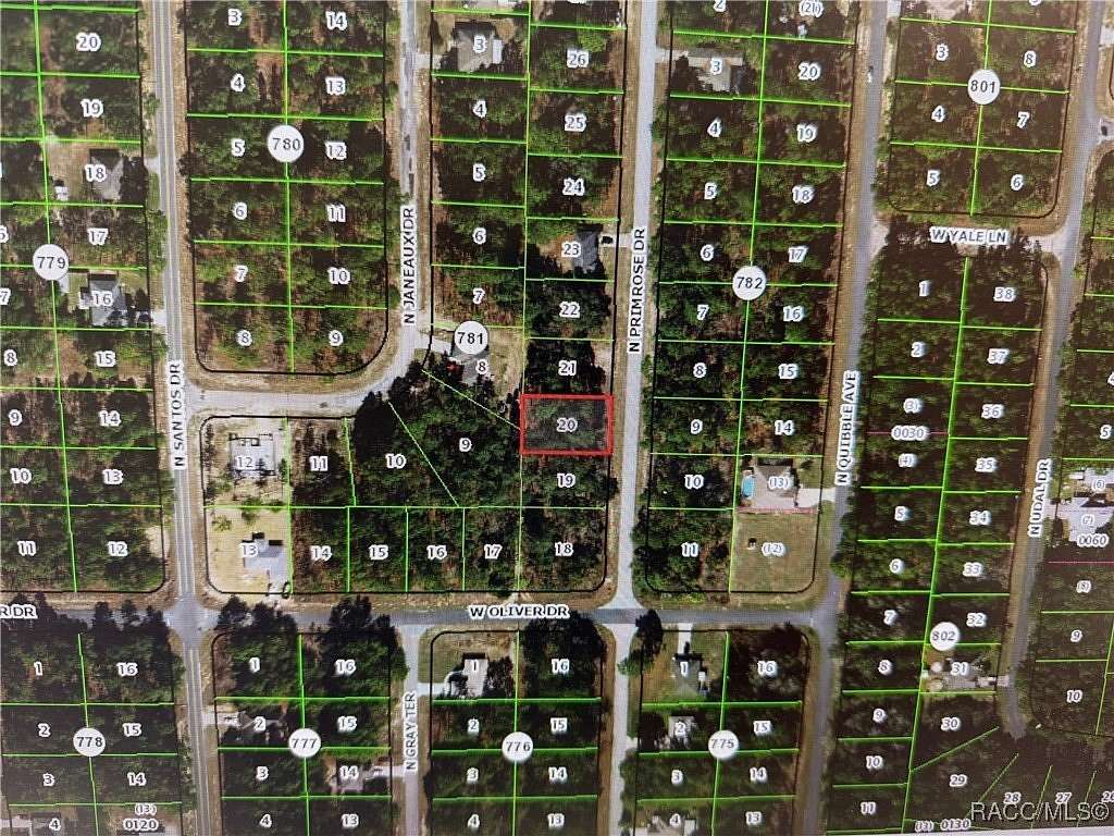 0.23 Acres of Land for Sale in Citrus Springs, Florida