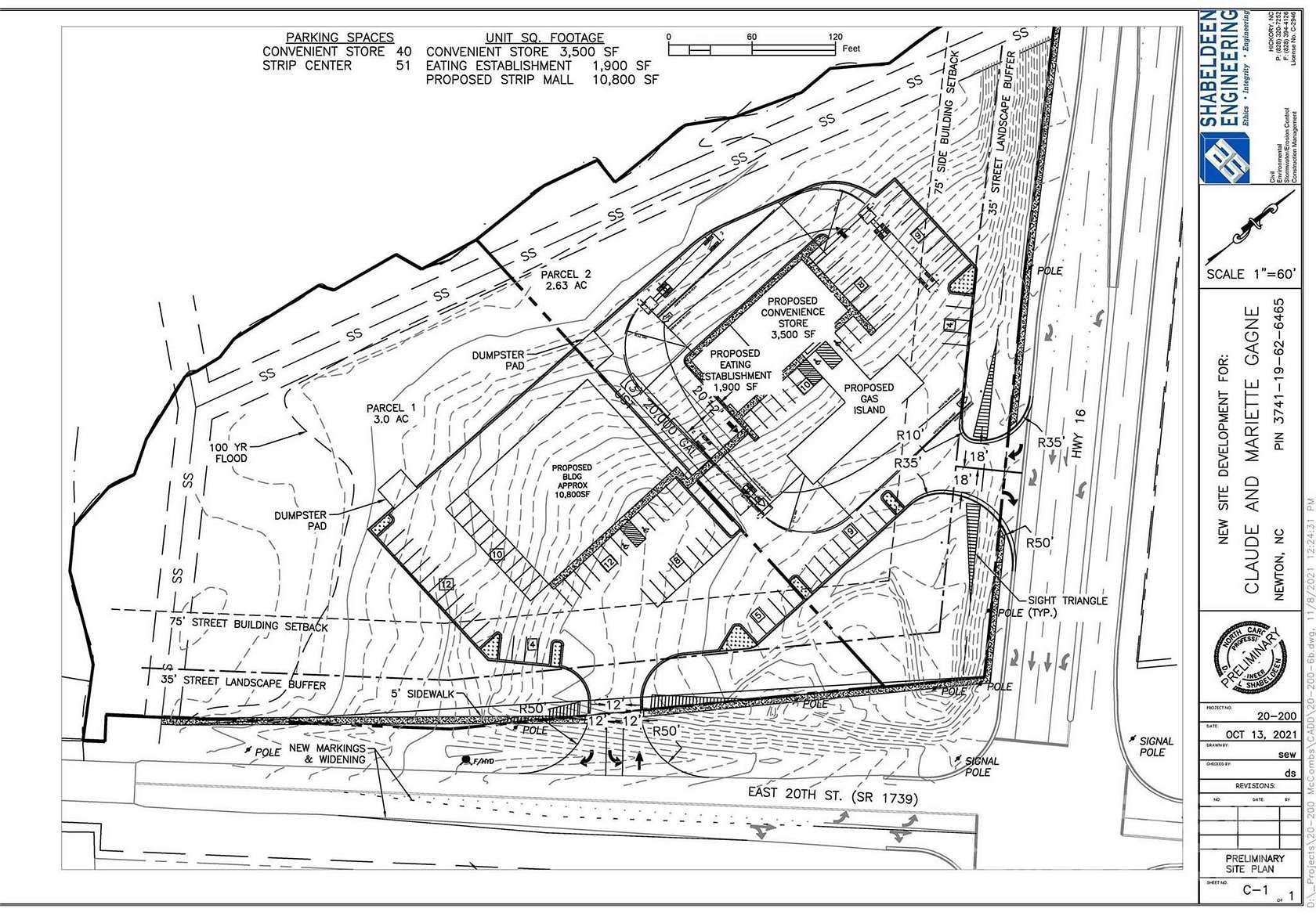 3 Acres of Commercial Land for Sale in Newton, North Carolina