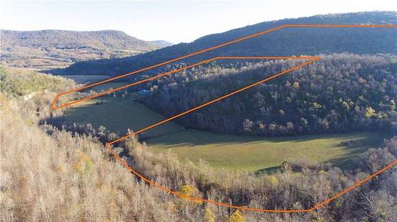 153 Acres of Recreational Land & Farm for Sale in Jasper, Arkansas