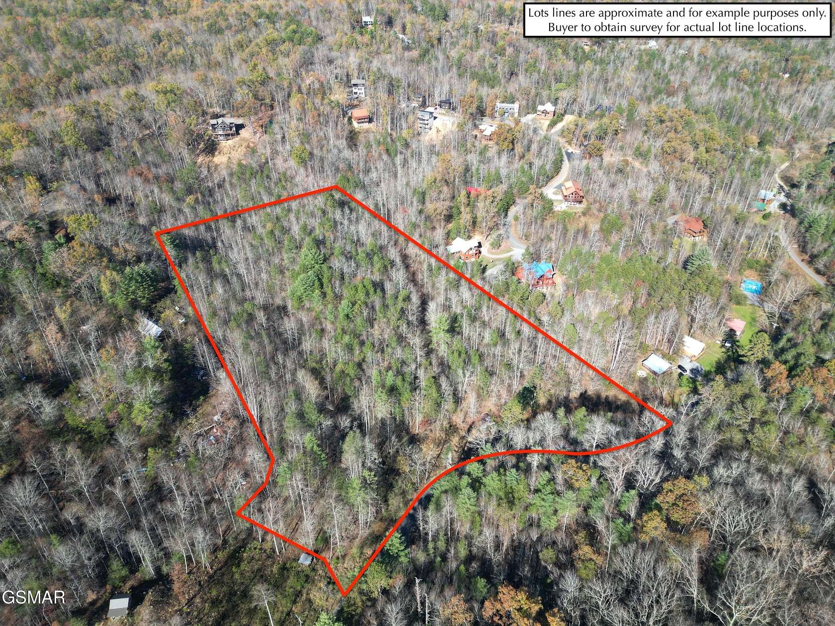 7.61 Acres of Residential Land for Sale in Sevierville, Tennessee