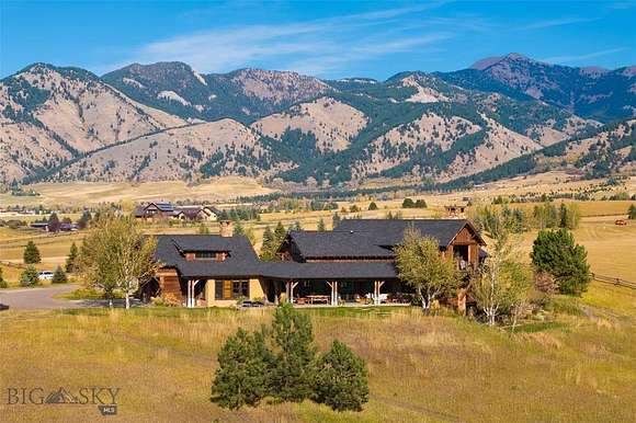 35.61 Acres of Agricultural Land with Home for Sale in Bozeman, Montana