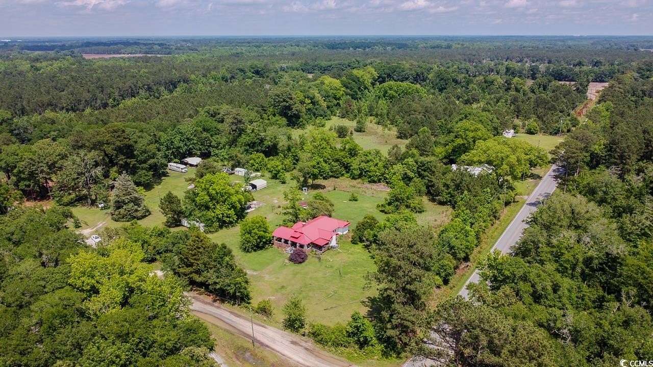 6.62 Acres of Residential Land with Home for Sale in Florence, South Carolina