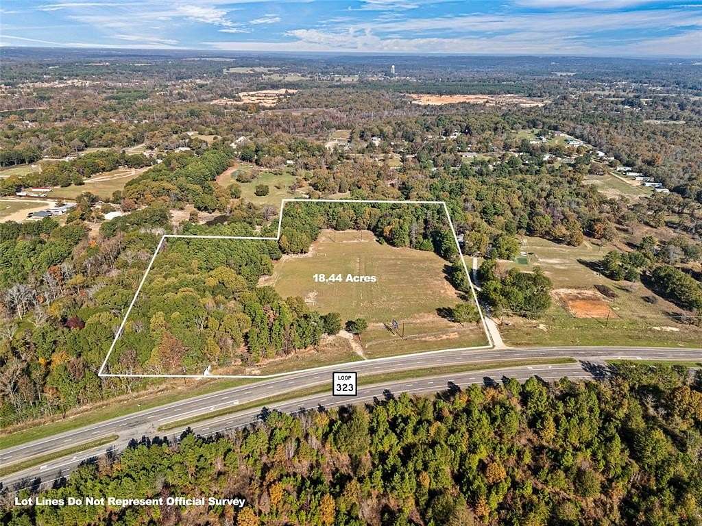 18.44 Acres of Commercial Land for Sale in Tyler, Texas