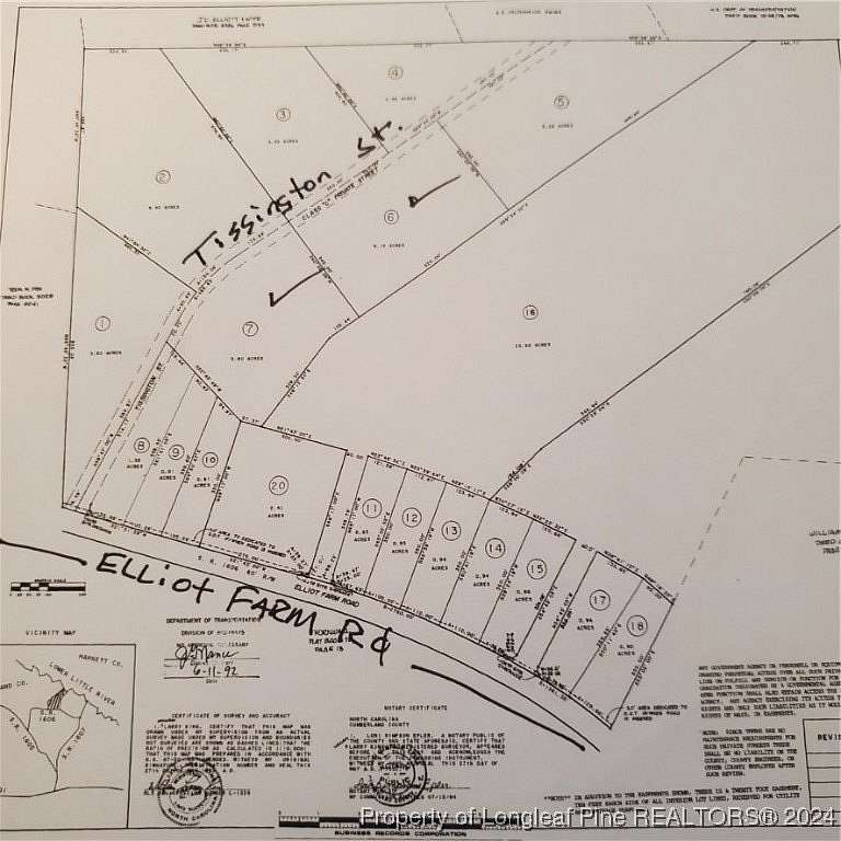 7.92 Acres of Residential Land for Sale in Fayetteville, North Carolina