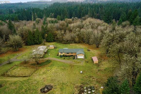 24.4 Acres of Land with Home for Sale in Elmira, Oregon