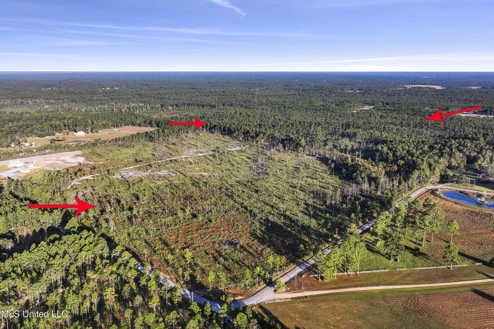 175.09 Acres of Land for Sale in Vancleave, Mississippi