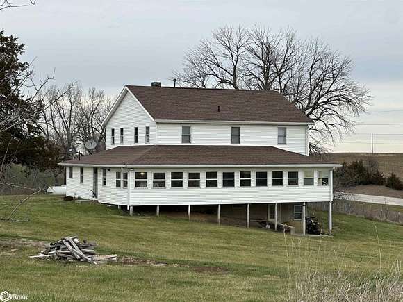 13.9 Acres of Land with Home for Sale in Corydon, Iowa