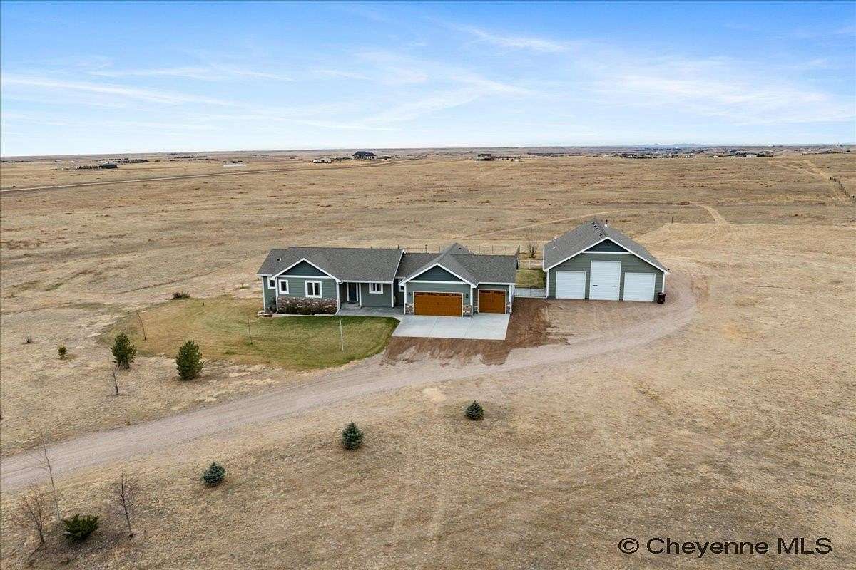 35.03 Acres of Agricultural Land with Home for Sale in Cheyenne, Wyoming